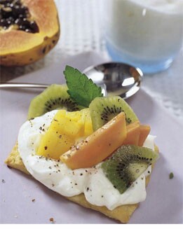 TARTALETAS DE FRUTAS EXOTICAS