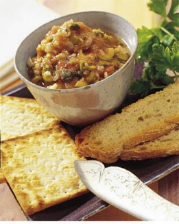 SALSA DE ACEITUNAS Y TOMATE