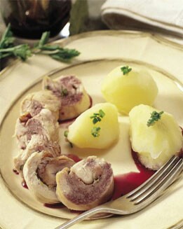 RULADAS DE POLLO Y HIERBAS AROMÁTICAS