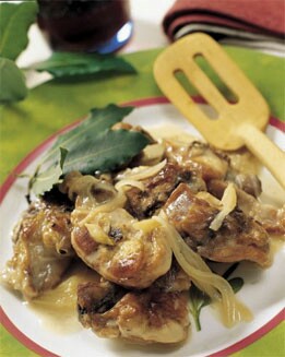 ESCABECHE DE CONEJO CON HINOJO