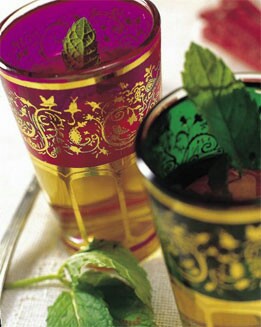 TÉ HELADO DE AGUA DE AZAHAR Y MENTA