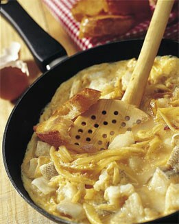REVUELTO DE BACALAO