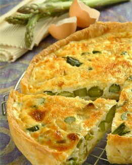 QUICHE DE ESPÁRRAGOS