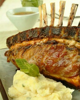 COSTILLAR DE CORDERO A LA MOSTAZA
