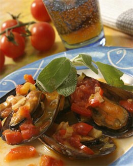 MEJILLONES EN SALSA DE TOMATE