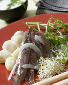 ENSALADA DE GERMINADOS CON ANCHOAS (RÁPIDA)