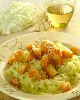 REPOLLO CON COSTRONES DE PAN AL PARMESANO