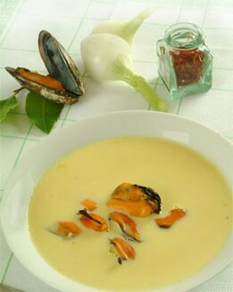 CREMA DE MEJILLONES