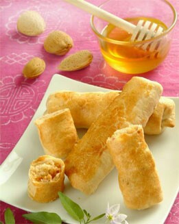 ROLLITOS DE FRUTOS SECOS