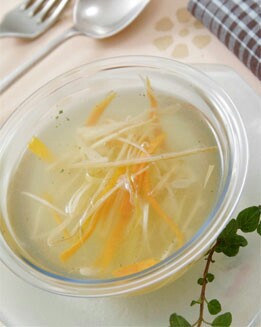 SOPA DE VERDURAS (RÁPIDA)