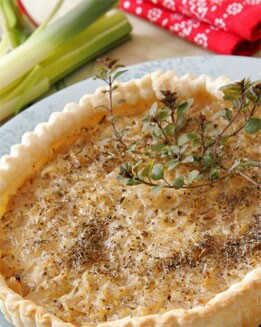 QUICHE DE PUERROS