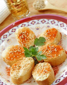 TOSTAS ÁRABES DE HUMMUS