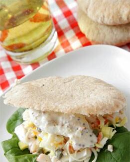 PITA DE ESPINACAS Y CANGREJO
