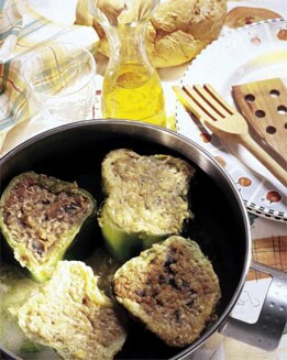 PIMIENTOS RELLENOS DE ARROZ INTEGRAL