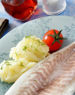 DORADA A LA SAL CON PURÉ DE PATATAS