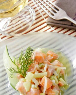 TARTAR DE SALMÓN