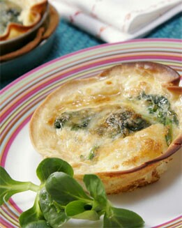 TARTALETAS DE ESPINACAS