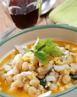POTAJE DE LEGUMBRES Y ESPINACAS