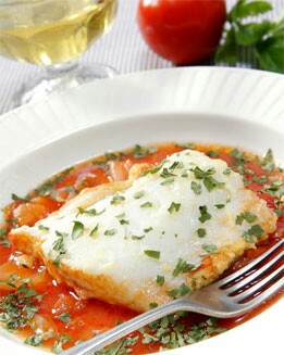 BACALAO EN SALSA DE TOMATE