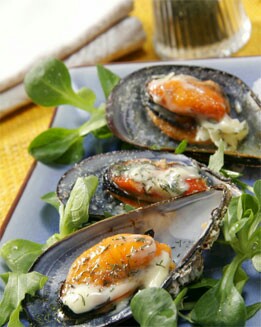 MEJILLONES GRATINADOS