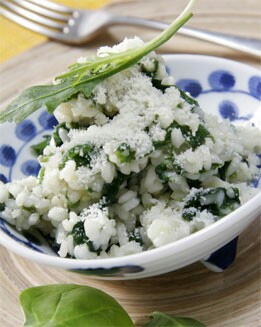 RISOTTO DE ESPINACAS
