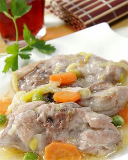 OSOBUCO DE PAVO GUISADO