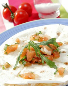 QUESADILLA DE SALMÓN