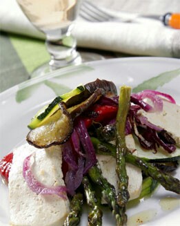 VERDURAS AL HORNO CON TOFU