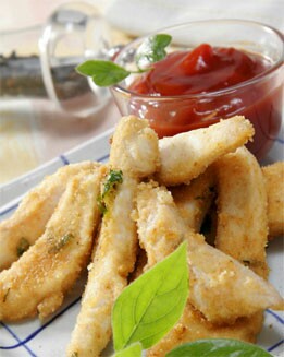 TIRAS DE POLLO PARA EL APERITIVO
