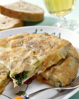 TORTILLA  DE PRIMAVERA
