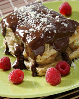 MILHOJAS DE CHOCOLATE