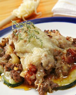MILHOJAS DE VERDURA Y CARNE