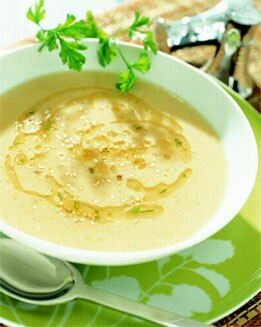 CREMA DE JUDÍAS BLANCAS Y CALABAZA