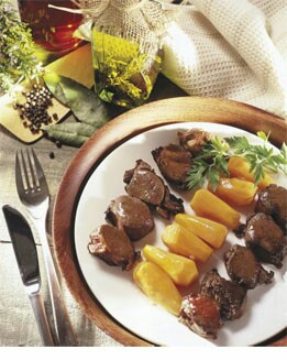 LOMO DE LIEBRE A LAS HIERBAS