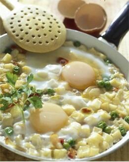 MENESTRA DE VERDURAS CON HUEVO