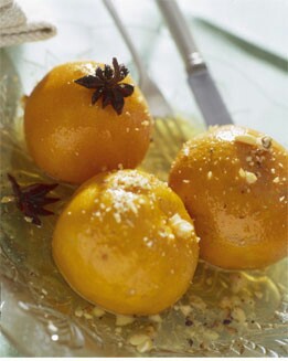 MANDARINAS EN ALMÍBAR CON SIDRA