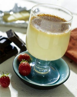 CREMA DE CHOCOLATE BLANCO Y ARÁNDANOS