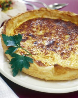 QUICHE DE ALMEJAS Y CEBOLLAS