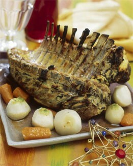 COSTILLAS DE CORDERO AL HORNO