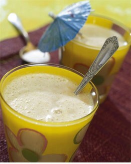 BATIDO DE CARAMELO Y ALMENDRAS