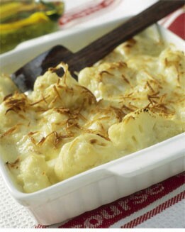 GRATINADO DE COLIFLOR CON BECHAMEL