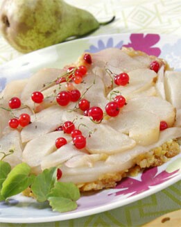 TARTA DE PERAS