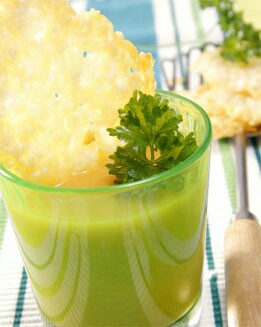 CREMA DE CALABAZA  CON MEMBRILLO