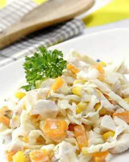 ENSALADA DE POLLO Y REPOLLO