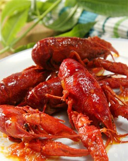 CANGREJOS DE RIO EN SALSA PICANTE