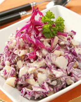 ENSALADA NAVIDEÑA DE LOMBARDA