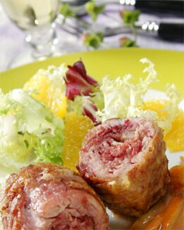 SUPREMAS DE PAVO  AL CAVA