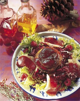 ENSALADA DE ACHICORIA Y FOIE