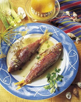 SALMONETES EN SALSA DE CÍTRICOS