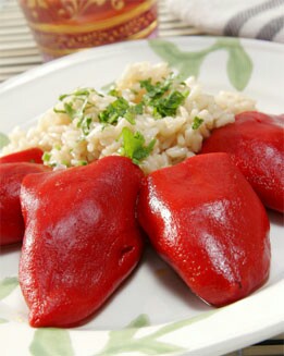 PIMIENTOS DE PIQUILLO RELLENOS DE PESCADO